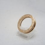 Anello Bulgari B01 una fascia oro rosa 18kt