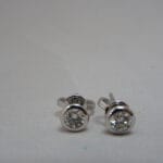 Orecchini punto luce da 0.40ct